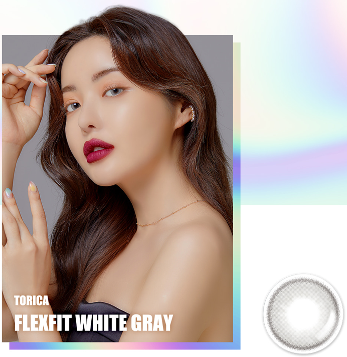 [Toric] Flexfit White Gray