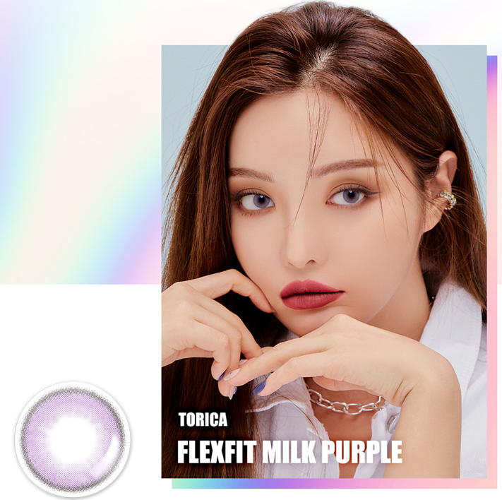 [Toric] Flexfit Milk Purple